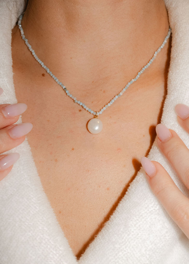 She's Rare Necklace - Larimar