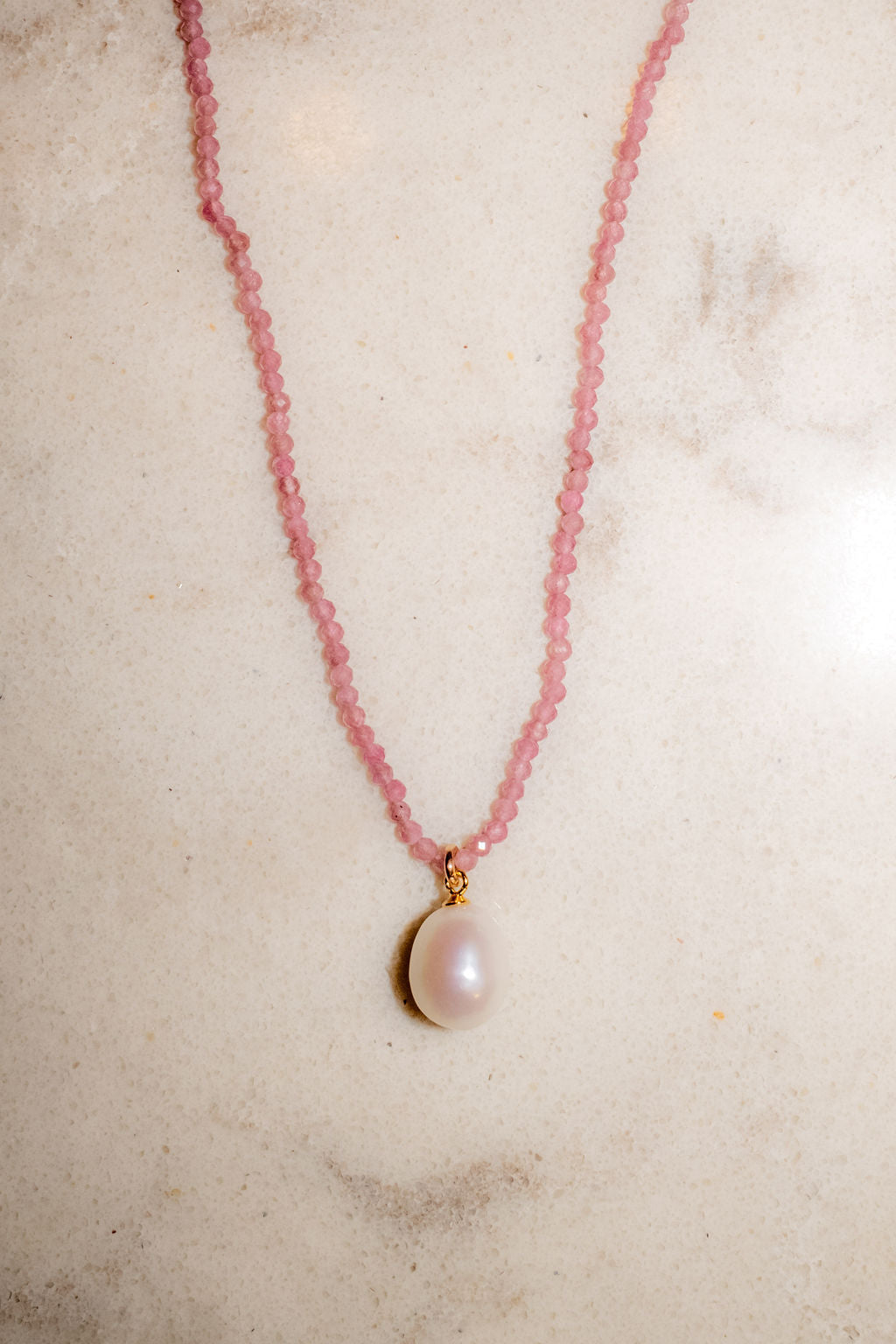 She's Rare Necklace - Pink Tourmaline